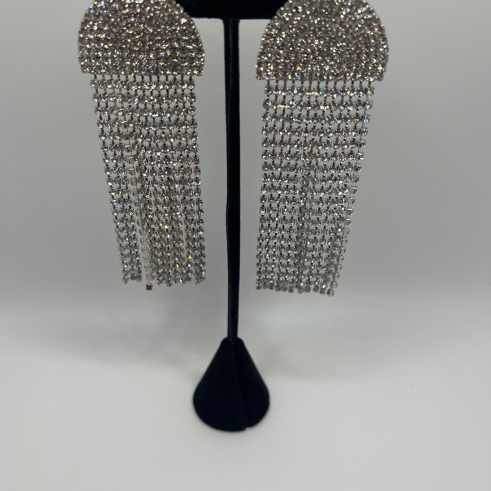 New Rhinestone Statement Earrings